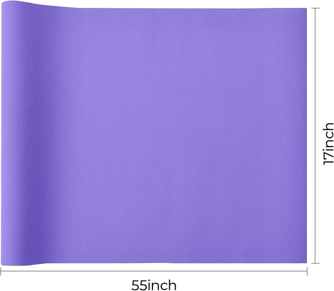 Purple Fabric Book Cover, 17x55', Paper Backed, Book Binding Cloth for Book Binding, Bookbinding Supplies