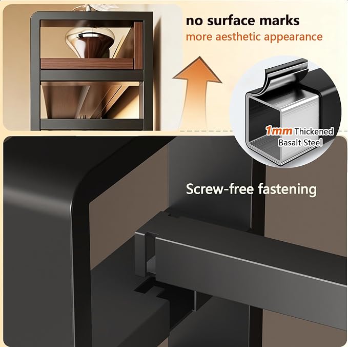 Desk Shelf Organizer with Pegboard & Storage Parts, 45kg Heavy Duty Desk Hutch, Desktop Storage Rack for Office & Home Office Shelves White Shelf/Natural Wood Board (2-Tier) 53.2×10×26"