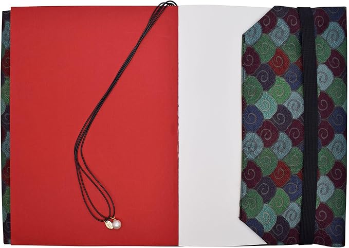BLBMH 10x7 Book Cover | Handmade Non-Stretch Fabric Bible Cover with Bookmark | Washable Large Hardcover Paperback Protector | Privacy Reading Gift for Women - XC Green