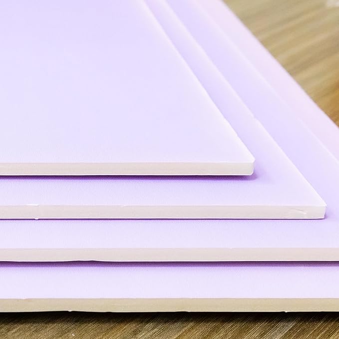BAZIC Products Foam Board 20" X 30" Lavender, Colored Foam Boards 3/16 Inch Thickness, Presentation Signboards School Craft Project Framing Display, 25-Pack