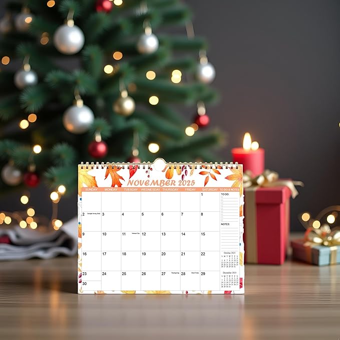 2026-2027 Calendar - Wall Calendar from Apr 2026 to Jun 2027, 15 Monthly Planner with Seasonal Designs for Planning and Organizing for Home or Office, 11.5 x 14.5 In Calendar 2026-2027