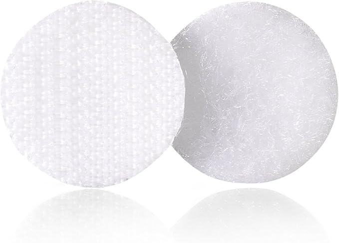 VELCRO Brand White Hook and Loop Dots and Tape for Classroom Organization and Crafts | 200 Pk 3/4" Circles and 5 Ft x 3/4 in Tape Roll