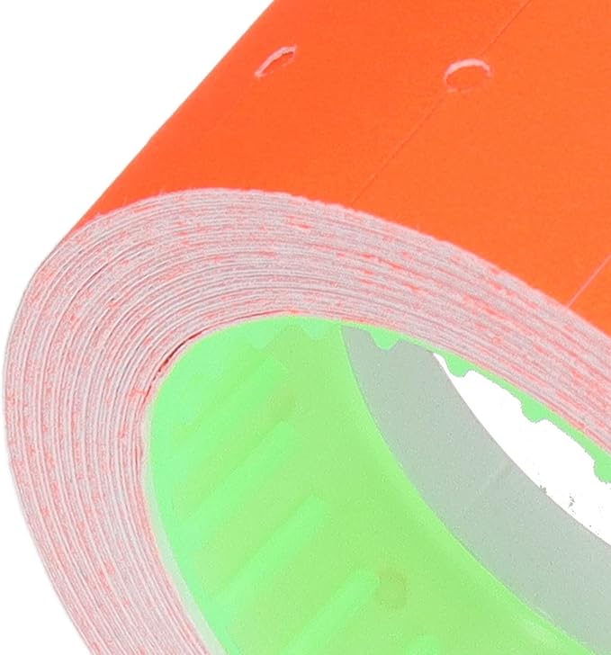 Pricing Labels, 30 Rolls 15000 Price Gun Labels for Mx-5500 M5500 White Price Marker Stickers Label Paper Tag Labels 21x12mm(Red)
