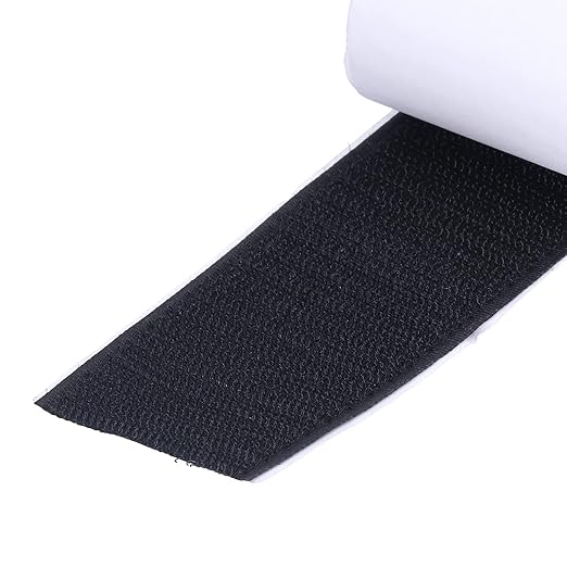 Guitar Effect Pedal Mounting Tape Nylon 5cm x 2meters Musical Instrument Accessories for Guitarists (Hair Surface + Slope Surface)