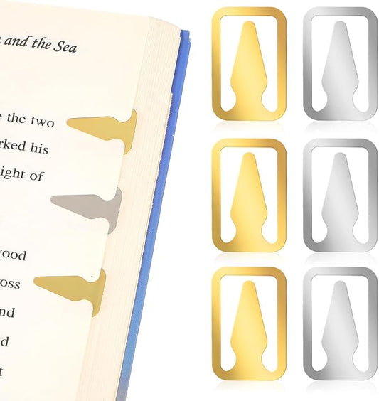 100 Pcs Page Book Darts Bookmarks,Page Nibs Bookmarks,Mini Thin Pages Nibs,for Reading Teachers Students Book Lovers Men, 2 Colors