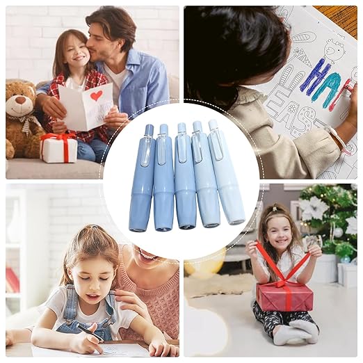 White Out Tape Pen – Stylish Easy Applicator Retractable Stationery, Supplies Instant Corrections, Men Women Boys Girls Youth | Men Women Boys Girls Youth Teens Son Daughter Compact