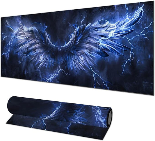 HOMETITUTE Mouse Pad XL Gaming Mousepad 31.5 x 11.8 Inch Large Desk Mat Extended Keyboard Pad Computer Mat Non Slip Surface Waterproof Desk Accessories