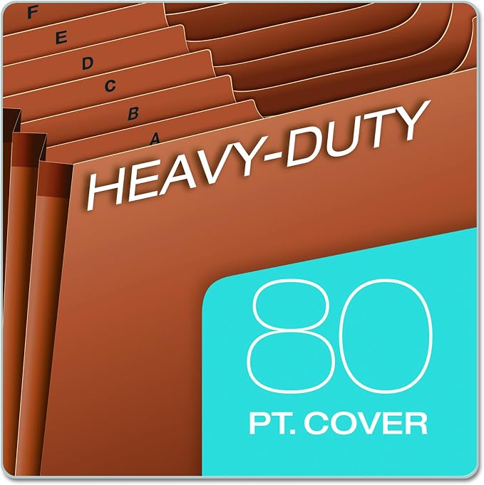 Pendaflex Conversion File Jackets and Pockets, (PFXR219AHD),Brown (Pack of 5)