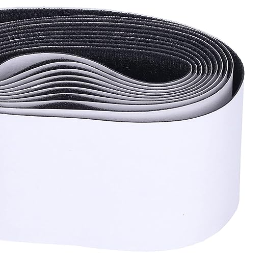 Hook and Loop Tape, Nylon Mounting Tap for Guitar Effect Pedal Board, 5cm x 2meters, Adhesive Backing (Matte)