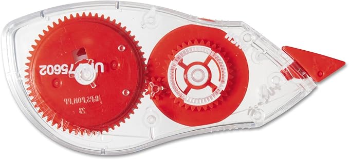 Correction Tape with Two-Way Dispenser, 2/Pack [Set of 2]