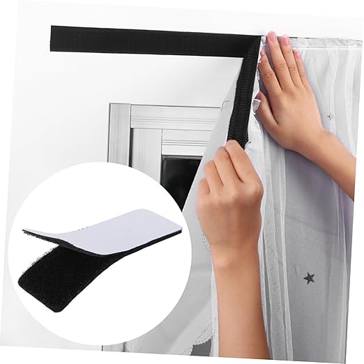 Hemobllo 40pcs Strong Adhesive Hook and Strips for Wall Mounting Double-Sided Reclosable Tape for Smooth for Home Office Crafting and Organization