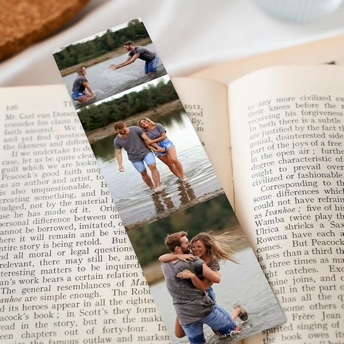 Custom Bookmark with Personalized Photo/Image/Text in Packs for All Other Occasions (Pack of 100, Uncoated)