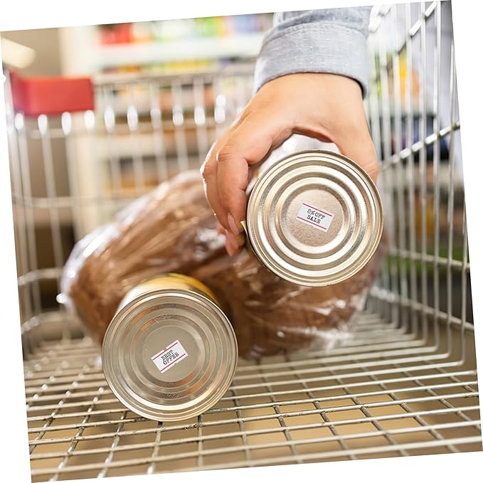 Angoily 10rolls Self-Adhesive Price Labels Sticker for Retail Stickers Effortless Labeling for Shops