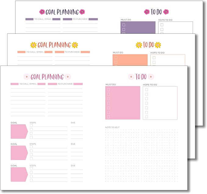 High Note 2026 Planner, 12-Month Weekly & Monthly Flexible Cover Calendar Book with Goal & Project Planning Pages, 2026, 5.75" x 7.5", by Jess Phoenix