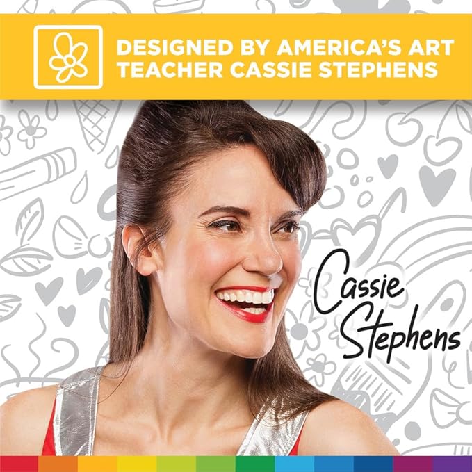 Prang Dry Erase Activity Spinner Board, 1 Ct, Cassie Stephens Art Teacher