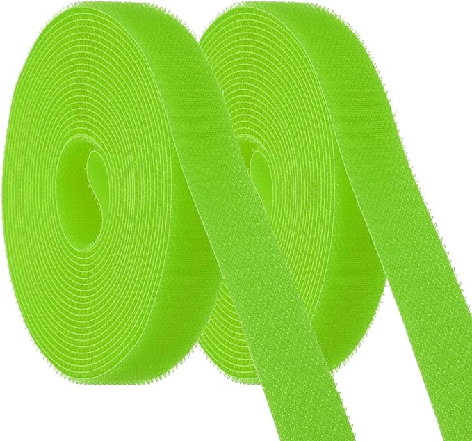 PATIKIL Carpet Marker Strips 0.8 Inch x 16.4 Ft, 2 Roll Floor Markers Nylon Strip Floor Marking Tape for Classroom Rug Teacher Supplies, Green