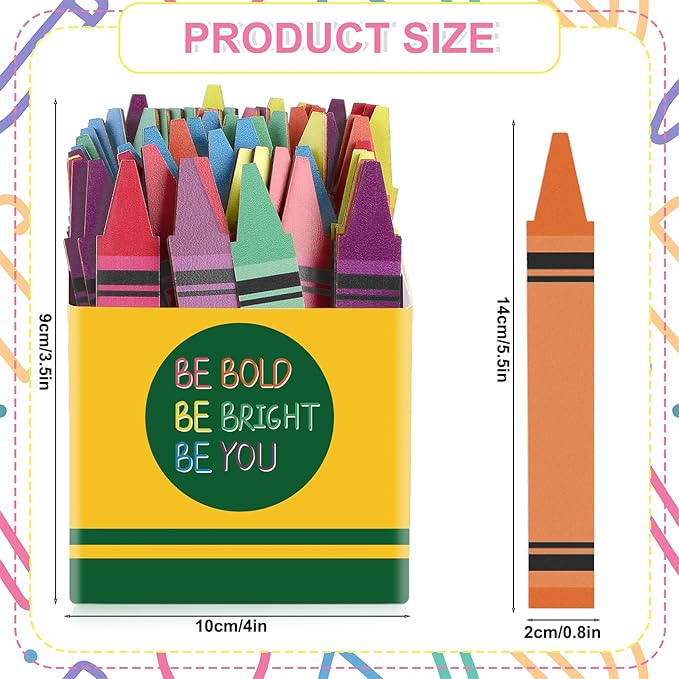 Junkin 72 Pcs Teacher Appreciation Week Gifts Crayon Flip Name Sticks, Wooden Name Sticks Teacher Names Stick Back to School Classroom Essentials for Attendance, Management Tool Group Tasks