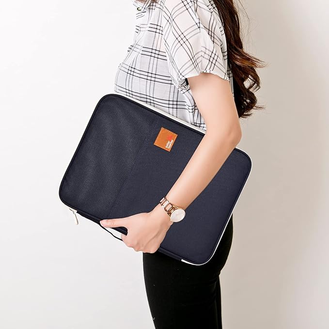 Lanola A4 Document Bags Portfolio Waterproof Business File Holder Travel Gear Organizer Electronics Accessories Bag