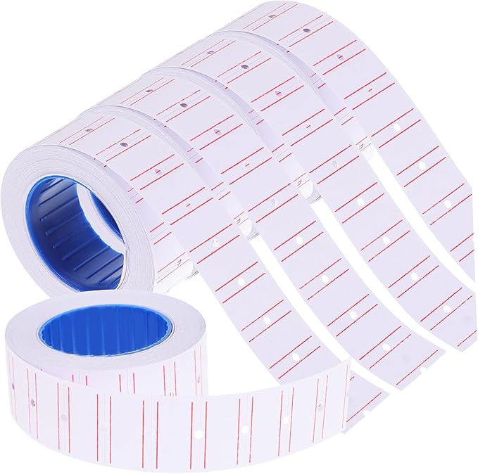 10rolls Self-Adhesive Paper Price Stickers Sticker Price Tags for Crochet Jewelry Pricing Small Business