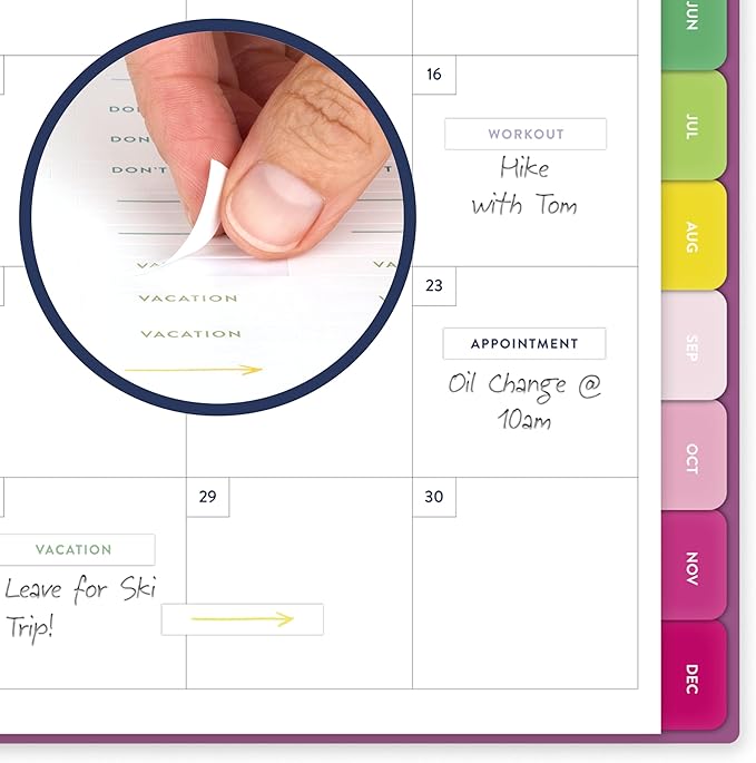AT-A-GLANCE 2027 Planner, Simplified by Emily Ley, Weekly & Monthly, 8.5" x 11", Nostalgia Pink (EL60-905-27)