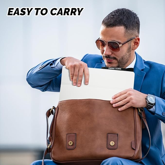 Portable White Board Small Dry Erase Board, 9" x 12" Double Sided Folding Whiteboards with 3 Pens, A4 Reusable Notebook with Storage Mesh Bag for Study, Meeting, Draft, Notes, Doodling
