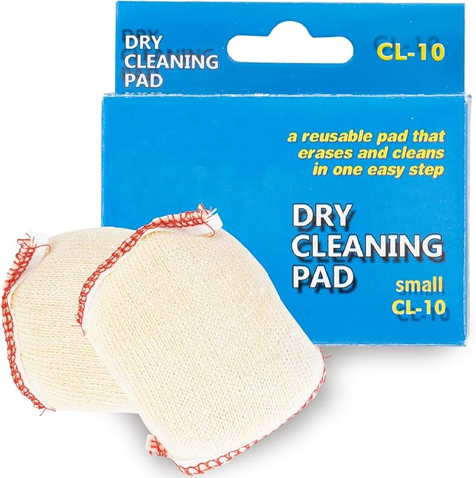 2 Pack | Pacific Arc Dry Cleaning Pads Small for Drafting, Art, Architecture, and Graphite