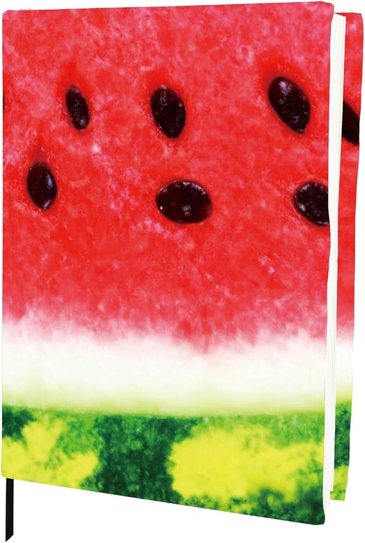 CRASPIRE Stretchable Book Cover Protector Up to 9x11In Washable Reusable Watermelon Fruit Jumbo Fabric Cloth Elastic Sleeve Stretchy Wrap for Hardcover Paperbacks Book Lover Gift Notebook Textbook