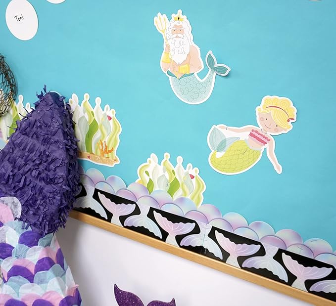 Creative Teaching Press King Neptune & Friends Cut Outs, 6 in, CTP 8659