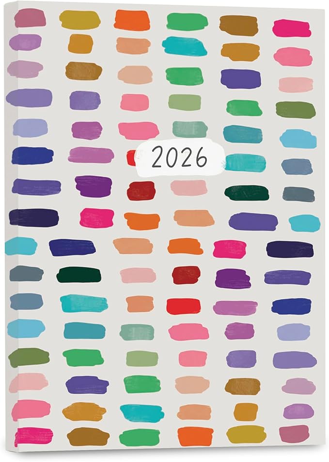 High Note 2026 Planner, 12-Month Weekly & Monthly Flexible Cover Planner: 2026, 5.75" x 7.5", Fresh & Colorful, with Goal & Project Planning Pages