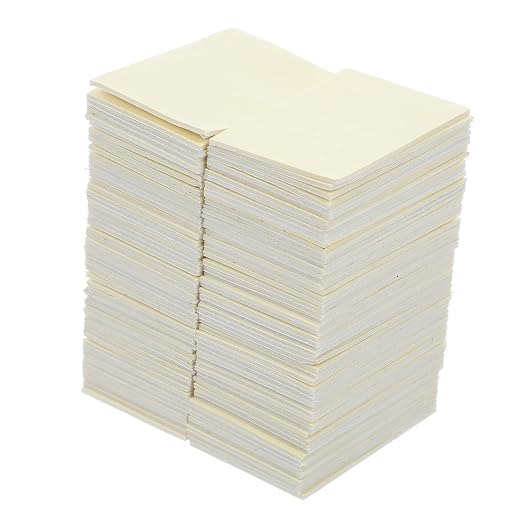 ULTECHNOVO 100pcs Double Sided Sticky Tape Strong Adhesion Wall Sticky for Hanging Mirrors Hooks