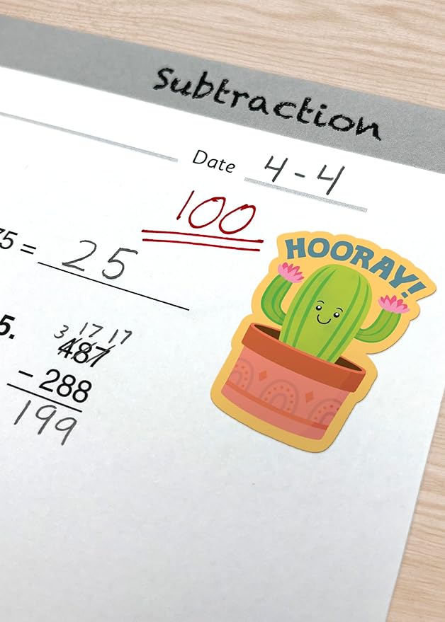 Teacher Created Resources Happy Cactus Crew Stickers (TCR6962)