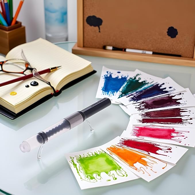 Universal Fountain Pen Ink Converter Standard Push Piston Fill InkAbsorber and Writing and Correction Supplies Pens and Refills Office Supplies