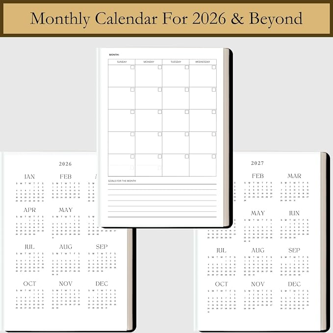 Time Blocking and ADHD Planner by Refine Days. 180 Undated Pages, To Do List, Hourly Schedule, Daily and Monthly Agenda. Time Management & Productivity Notebook. A5 (Black)