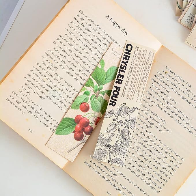Vintage Style Bookmarks for Women Men, 30PCS (Gentle Whisper)