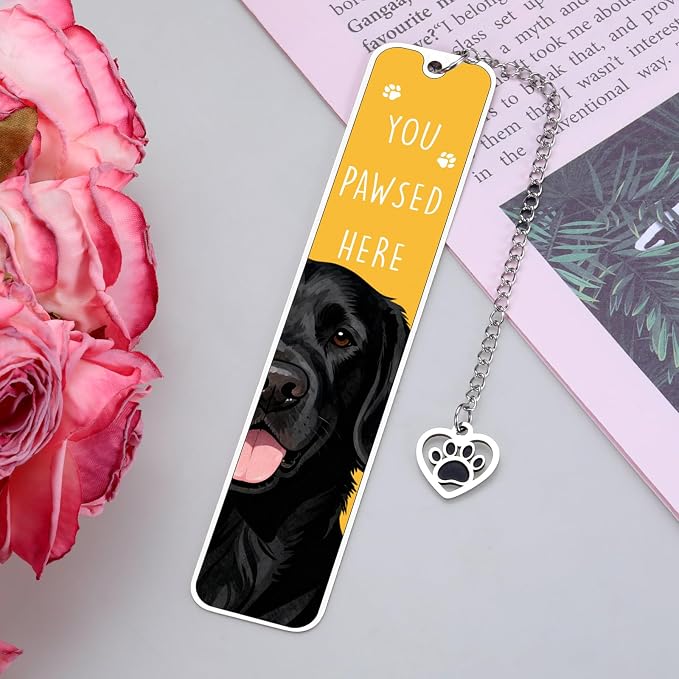 Black Lab Gifts for Women Men, Labrador Retriever Gifts Bookmark, Fathers Day Dog Dag Gift for Men, Gift for Labrador Dog Lovers Owners, Reading Accessories for Book Lover Nerd Kids Adults Readers