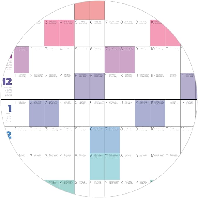 2026-2027 Academic Wall Calendar – Extra Large Yearly Planner (33.1" x 23.4") Folded – Sustainable Annual Poster for Family, Teacher & School Organization – Premium Thick Paper
