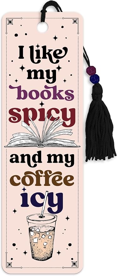 Antioch Spicy Books & Iced Coffee Stationery, 2.25 x .022 x 7.25, BM7233