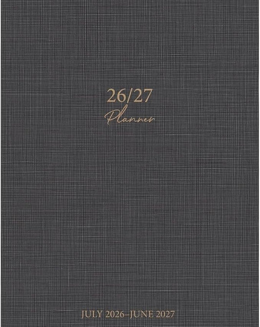 Willow Creek Press, Graphite Grid Academic 2027 Pocket Planner
