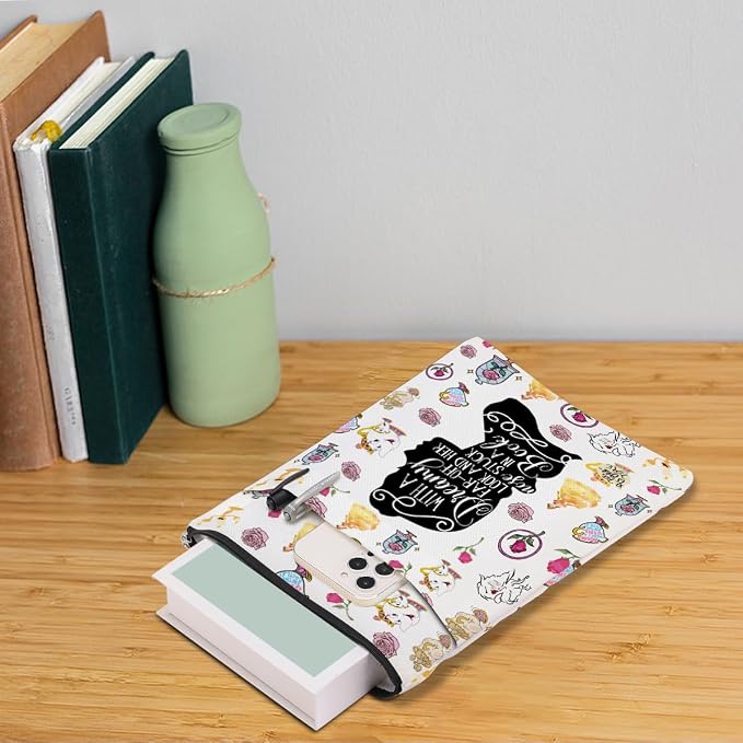 Cartoon Merchandise Book Sleeve Book Cover Book Lovers Gifts Book Club Gifts Bookish gifts Book Protector Book Gift for Readers Librarian Mothers Day Graduation Birthday Gift