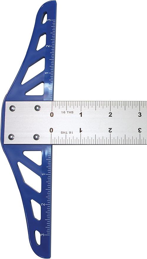 ALVIN ALT24 Aluminum Graduated T-Square, Drawing and Design Tool for Students and Professionals, Great for Carpentry, Drafting, Architecture, Engineering, and Art - 24 Inches