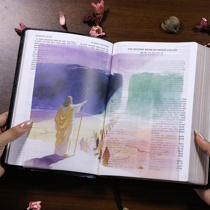 BAMAYSELF 15 Pcs Bible Page Overlays for Women, Bible Inserts Gifts for Journaling, Elegant Christian Bookmark Gift Book Accessories, Christian Church Gifts for Bookish Book Lovers
