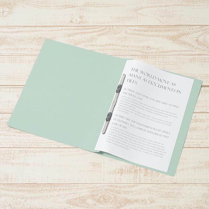 Plus Flat File, Resin Jig, Thick Binding, 10.8 inches (300 mm), A4, Vertical, Blue, 10 Books, No.021NW, 79-045 x 10