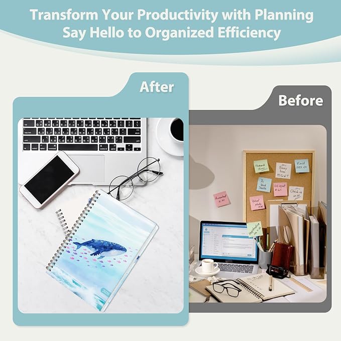 2026 Planner, Weekly and Monthly Calendar Planner Agenda, Jan 2026 - Dec 2026, Planning Academic Book, Office Desk Accessories and School Supplies - A5 (6.3'' x 8.5'')