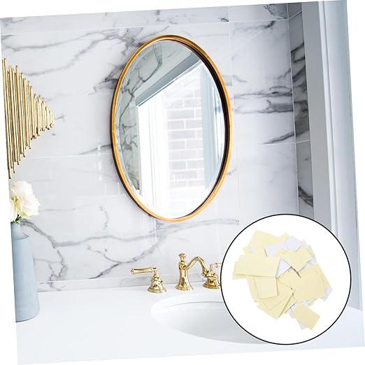 100pcs Double Sided Adhesive Sticker Heavy Duty Mounting Tape for Wall No Traces Removal