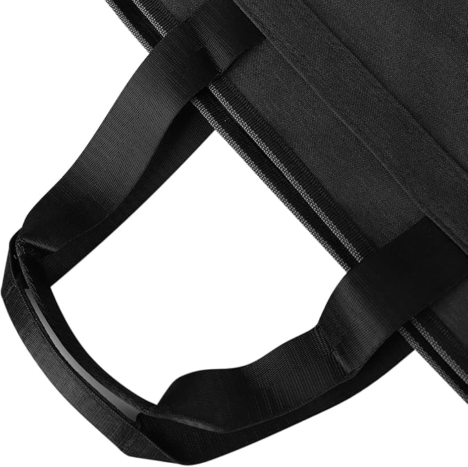 Ibluelover Portable Business Briefcase Zipper Bag Waterproof Durable A4 File Folder Bag Lightweight Carrying Case Handbag File Storage Organizer Holder for Office Meetings Travel