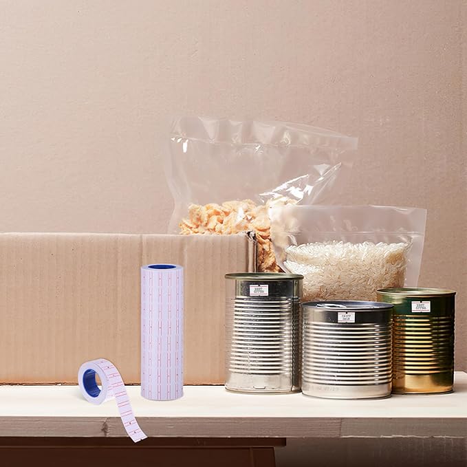 Luxshiny Price Label Stickers 10 Sets Self-Adhesive Price Tag Paper 550 Tags Per Set Adhesive for Retail Shops and Small Business Pricing