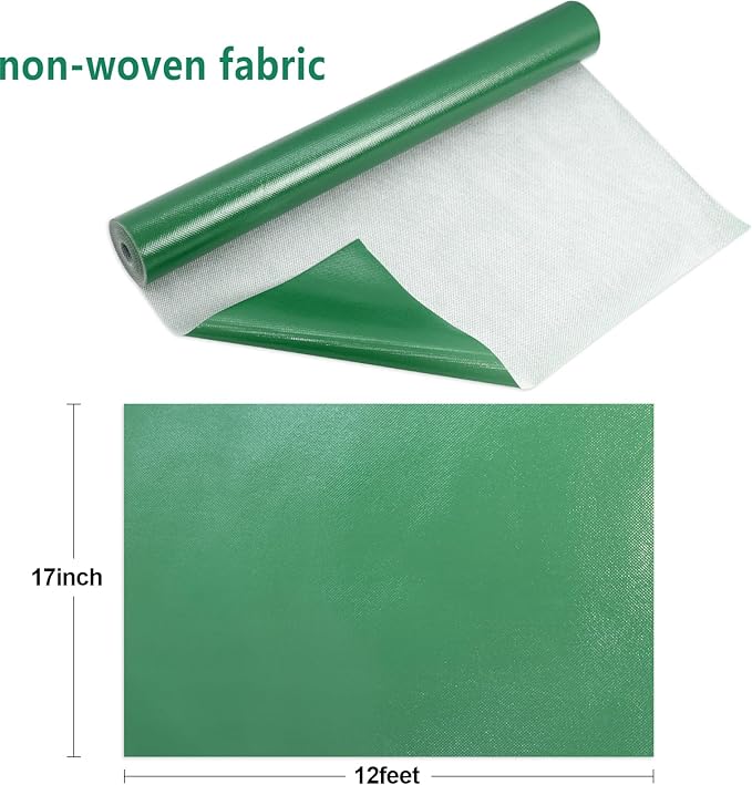 Ceiba Tree Eucalyptus Green Bulletin Board Paper Roll Non-Woven Fabric 17 in X 12 ft Small Fun Size for Classroom Decor Decorations Back to School Teacher Supplies Essentials Must Haves
