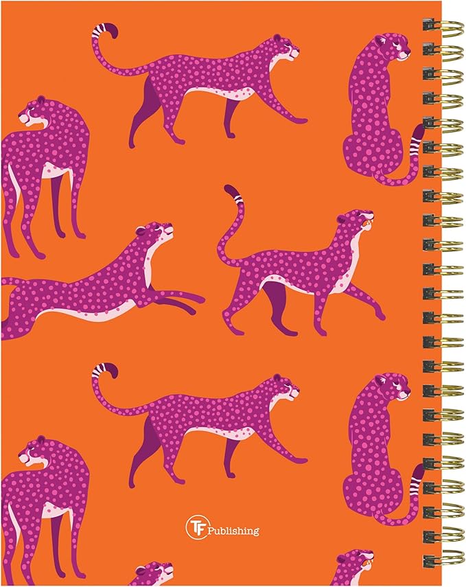 TF Publishing July 2026 - June 2027 Spicy Cat Medium Weekly Monthly Planner - 12 Month Academic Planner 2026-2027 with Durable Cover, Thick Uncoated Paper and Planning Stickers - 6.5 x 8 in