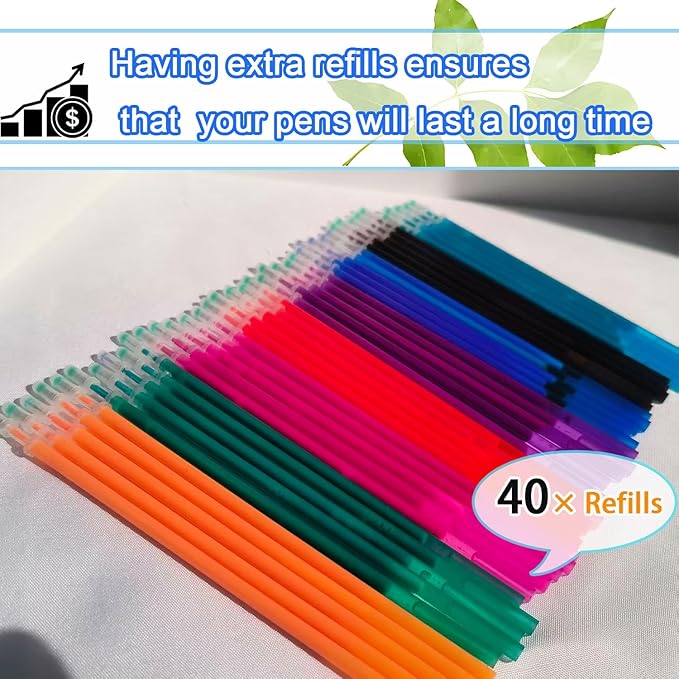 55 Pcs Aesthetic Highlighter and Erasable Pen Set, including 6 Bible Highlighters, 8 Erasable Pens, 40 Refills and1 Eraser,No Bleed, Perfect for Bible Study Journaling Planner Notes School Supplies