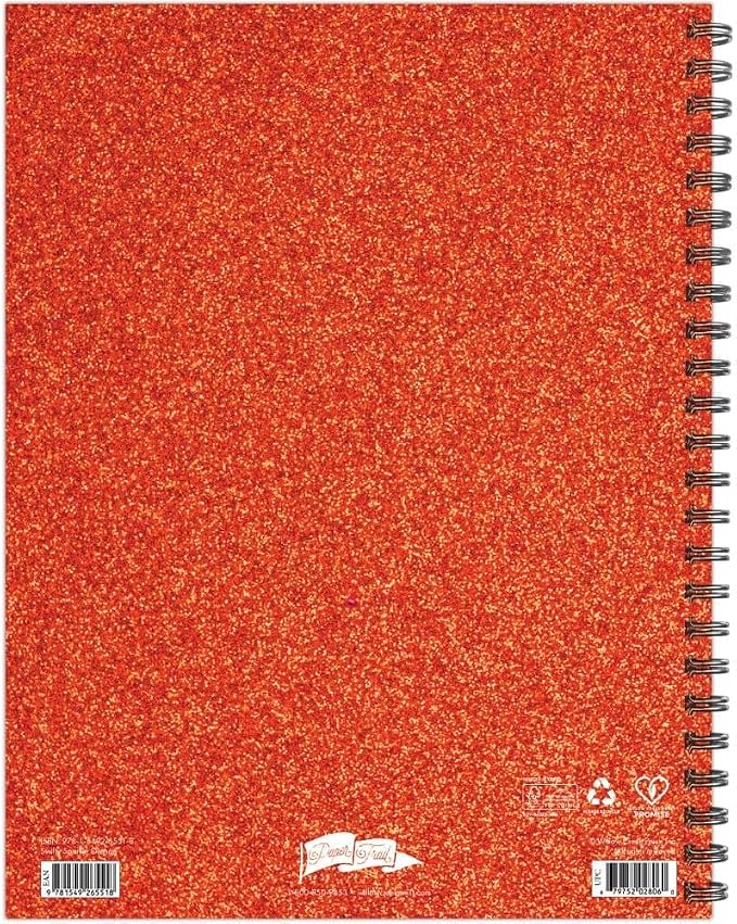 Willow Creek Press, Swifty Sparkle Orange Academic 2027 Planner